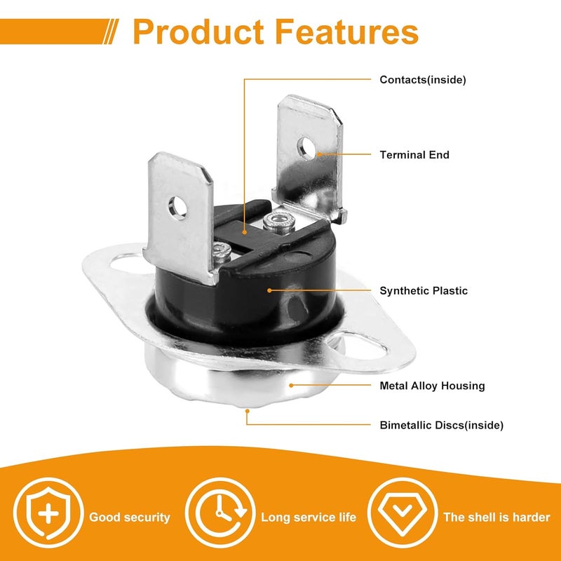 uhzz 31091 Limit Switch for Atwood/Dometic RV Furnace Limit Switch Replacements （2-pack) - Image 3